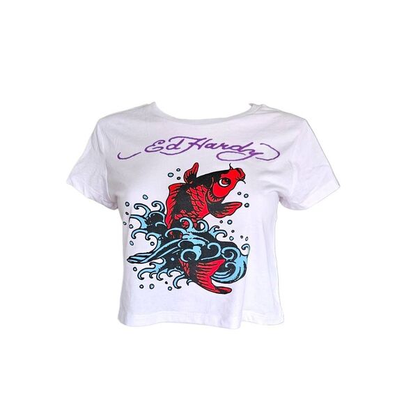 ed hardy koi graphic t-shirt - Picture 1 of 7